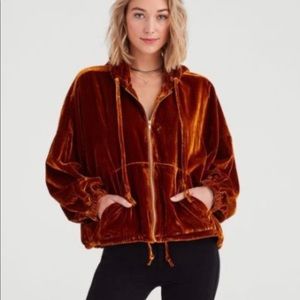 7 for all mankind velvet hoodie